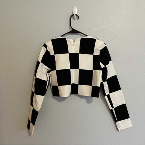 Zara check print top - Picture 3 of 6